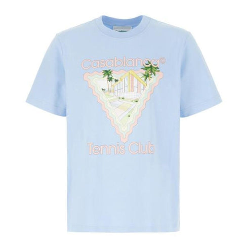 Casablanca Maison De Reve Light Blue T-Shirt MPF24JTS00109 Light Blue