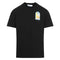 Casablanca L'Arche Colore Design Black T-Shirt S