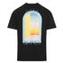 Casablanca L'Arche Colore Design Black T-Shirt S