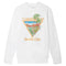Casablanca Printed Sweatshirt Tennis Club Icon Orange White Ms22 Jtp 001 04 001 04 White Sweatshirts Mens