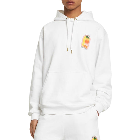 Casablanca Ms24 Jtp 093 05 White Hoodie Mens
