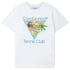 Casablanca Printed T-Shirt Afro Cubism Tennis Club White Ms24 Jts 001 05 001 White T-Shirts Mens