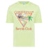 Casablanca Printed T-Shirt Afro Cubism Tennis Club Pale Green Ms24 Jts 001 06 001 06 Green T-Shirts Mens