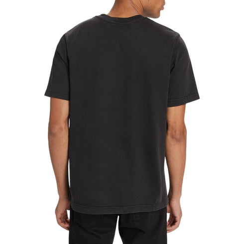 Casablanca Printed T-Shirt Music For The People Faded Black Ms24 Jts 001 07 001 07 Black T-Shirts Mens