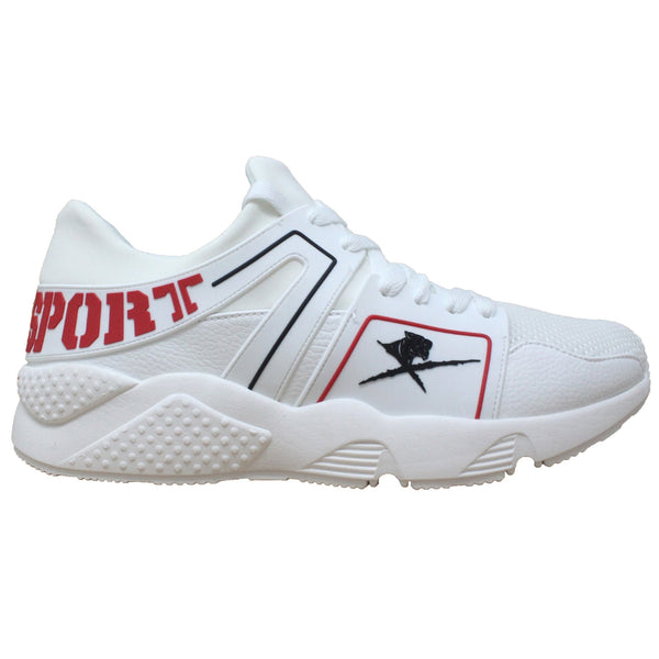 Plein Sport West White Sneakers