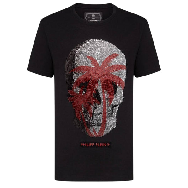 PHILIPP PLEIN PLEIN S19C MTK3070 PJY002N T-SHIRT 02 BLACK T-SHIRT MALE S
