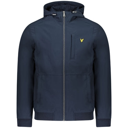 Lyle & Scott Branded Dark Navy Blue Softshell Jacket