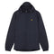 Lyle Scott Branded Navy Blue Hooded Short Lightweight Jacket
