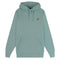 Lyle & Scott Brand Logo Slate Blue Hoodie