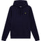Lyle & Scott Branded Dark Navy Pull-over Hoodie
