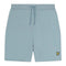 Lyle & Scott Branded Logo Slate Blue Swim Shorts