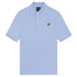 Lyle & Scott Brand Chest Logo Light Blue Polo Shirt