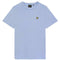 Lyle & Scott Tipped Collar Light Blue T-Shirt