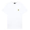 Lyle & Scott Slub Plain White T-Shirt