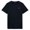 Lyle & Scott Slub Plain Dark Navy T-Shirt