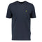 Lyle Scott Plain Pique Pocket Navy Blue T Shirt