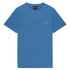 Lyle Scott Embroidered Logo Riveria Blue T Shirt