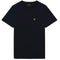 Lyle & Scott Tonal Ringer Black T-Shirt