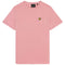 Lyle Scott Pocket On Chest Palm Pink T Shirt Ts2022V X238
