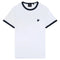 Lyle & Scott Tonal Ringer White T-Shirt