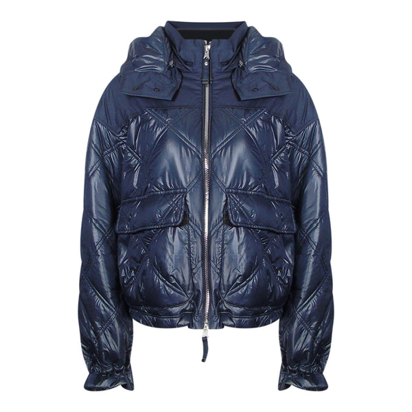 Parajumpers Madina Pencil Dark Navy Blue Padded Jacket S