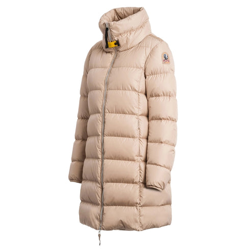 Parajumpers Malandra Beige Long Down Jacket S