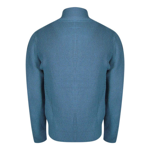 Parajumpers Manny Hydro Blue Zip-Up Sweatshirt L