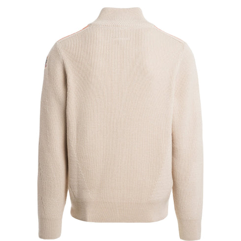 Parajumpers Manny Bone White Zip-Up Sweatshirt L