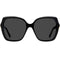Jimmy Choo Manon/G/S 807 IR Black Sunglasses 57/18/140