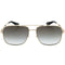 Marc Jacobs Grey SF Lens Gold Sunglasses One Size