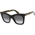 Marc Jacobs Dark Grey Gradient Lens Black Sunglasses One Size