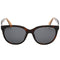 Marc Jacobs Grey Lensed Glitter Havana Brown Sunglasses Marc5 0DXH IR