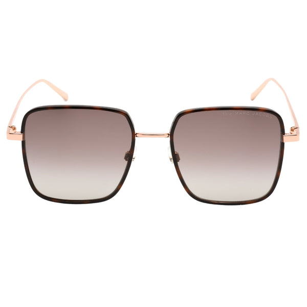 Marc Jacobs Brown Gradient Lens Rose Gold Sunglasses Marc 477 02IK HA