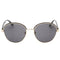 Marc Jacobs Round Grey Lensed Black Gold Sunglasses Marc 532 0RHL IR