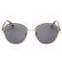 Marc Jacobs Round Grey Lensed Black Gold Sunglasses Marc 532 0RHL IR