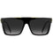 Marc Jacobs Lens Dark Grey SF Black Sunglasses One Size