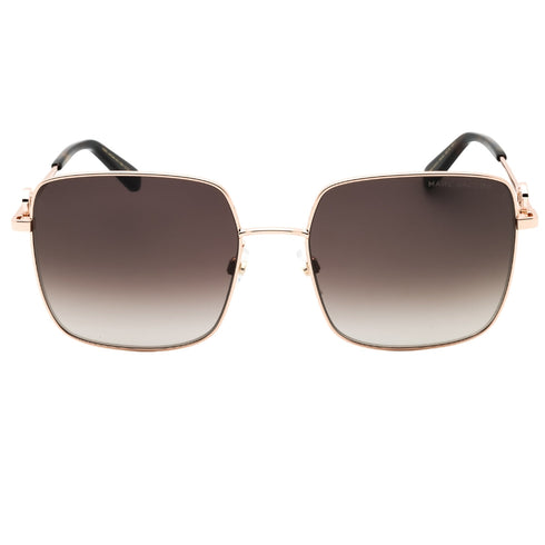 Marc Jacobs Brown SF Lens Gold Havana Sunglasses One Size