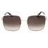 Marc Jacobs Brown SF Lens Gold Havana Sunglasses One Size