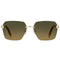 Marc Jacobs Green SF Lens Brown Detail Sunglasses One Size