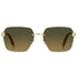 Marc Jacobs Green SF Lens Brown Detail Sunglasses One Size