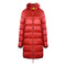 Parajumpers Marion Red Long Hooded Down Jacket S