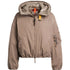 Parajumpers NAADZ PWJKIN31 776 Atmosphere Light Brown Oversize Down Bomber Jacket Womens S