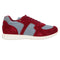 VALENTINO NY0S0A40 39P BURGANDY/BLUE TRAINERS Mens UK 7