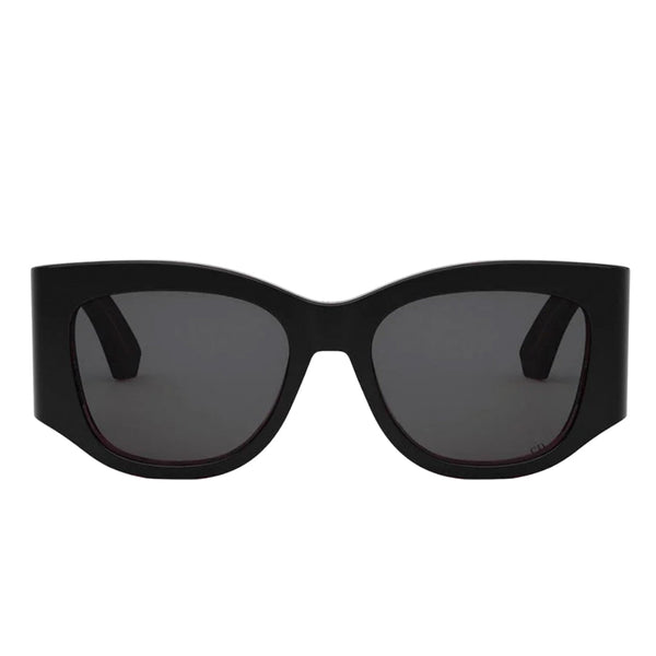 Dior Nuit S1I Cd40168I 16A0 05A Black Frame Smoke Grey Lens Sunglasses Womens