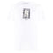 Off-White Paint Mirror Logo Slim Fit White T-Shirt XS