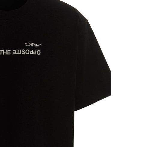Off-White Spiral Opposite Over Short Sleeve Tee Black XXS