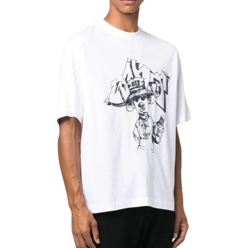 Off-White Graff Freest Over Skate Short Sleeve Tee White XS