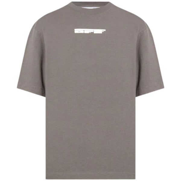 Off-White Teddy Arrow Logo Over Skate Fit Steel Iron T-Shirt