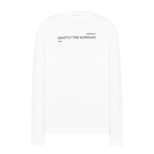 Off-White Spiral Opp Skate L/S Tee XL