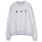 Off-White Big OW Logo Skate Fit Grey Sweatshirt L